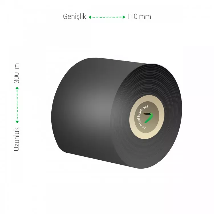 110 mm x 300 m Premium Wax Ribon