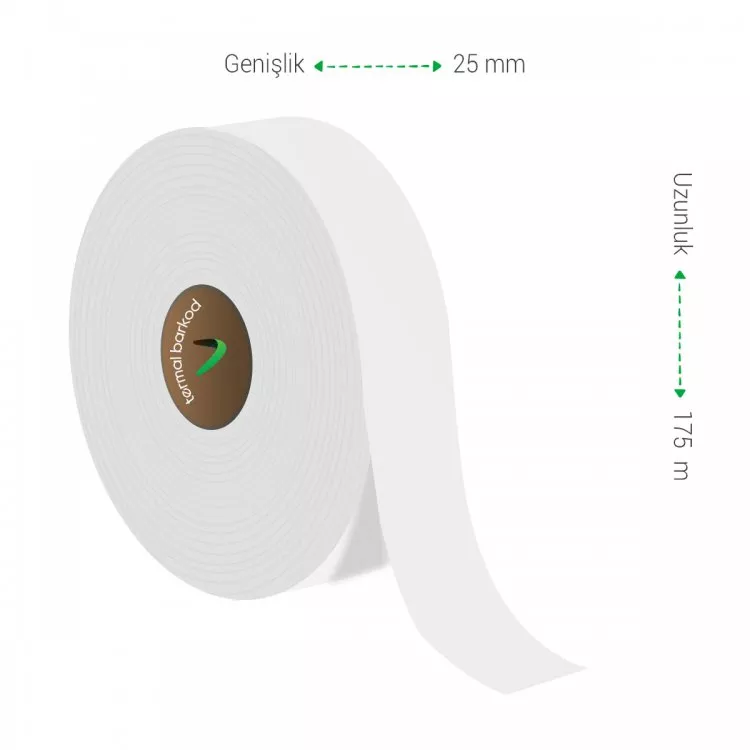 25 mm x 175 m Ağır Yıkama Japon Akmaz