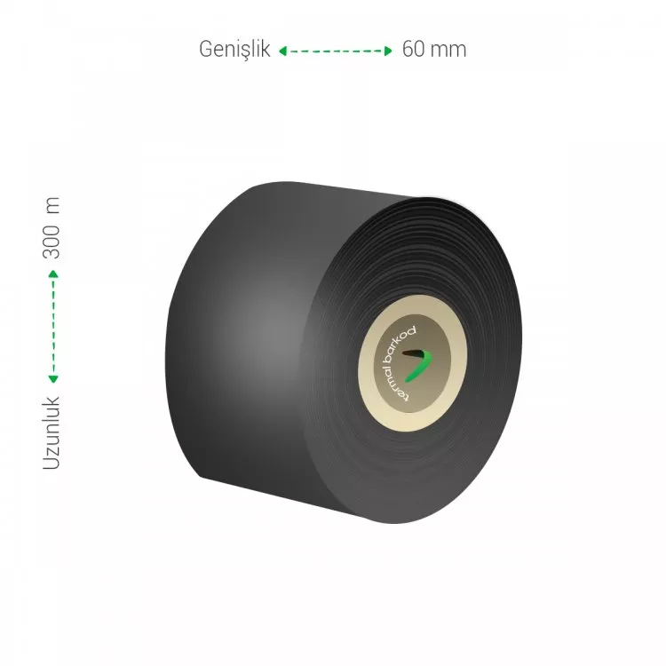 60 mm x 300 m Resin Ribon