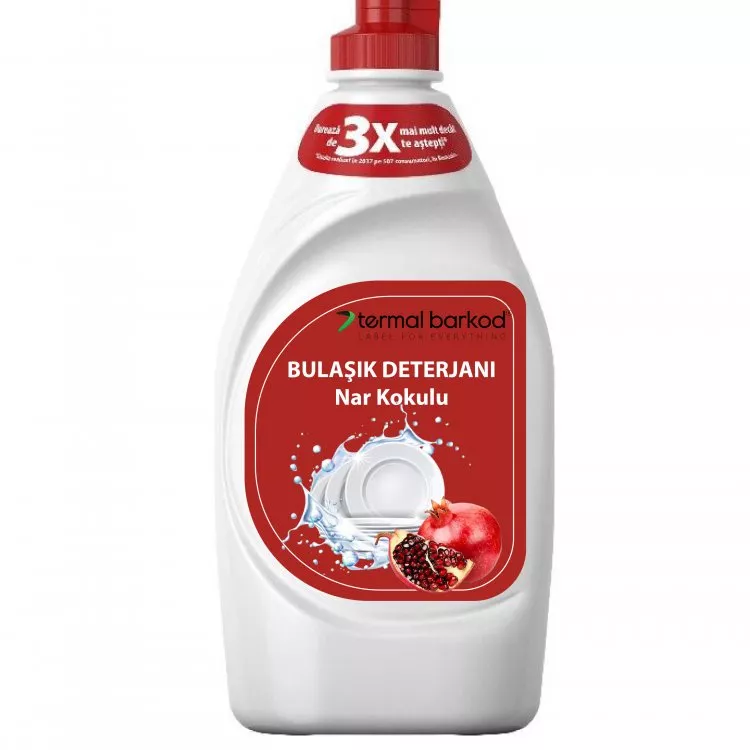 Bulaşık Deterjanı Etiketi 1