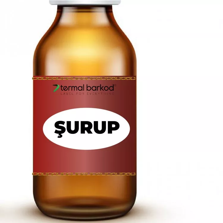 Şurup Etiketi 2