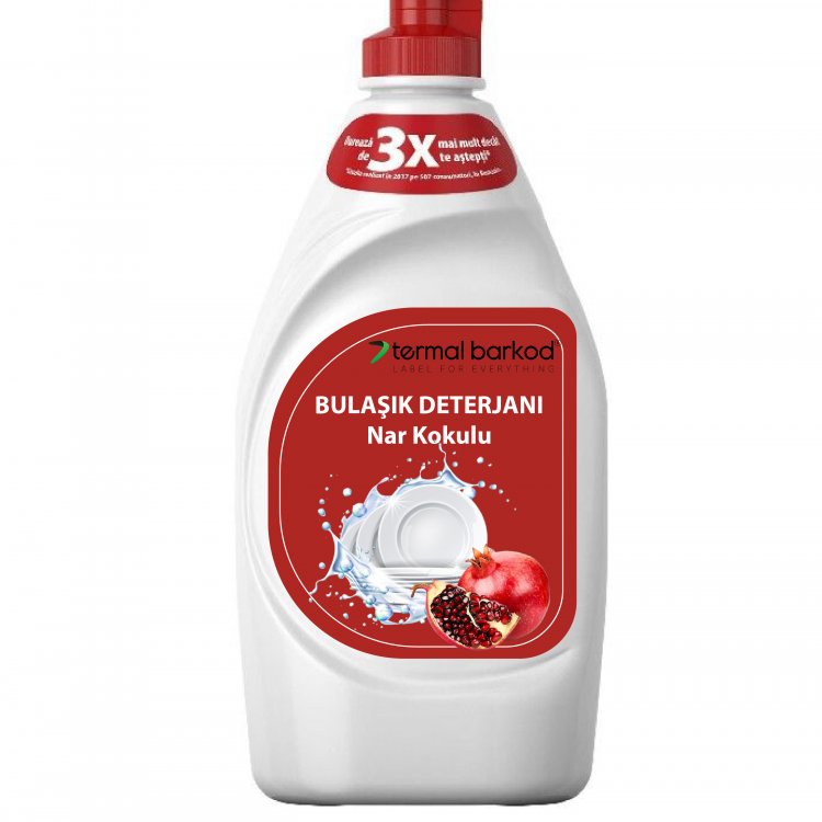 Bulaşık Deterjanı Etiketi 1
